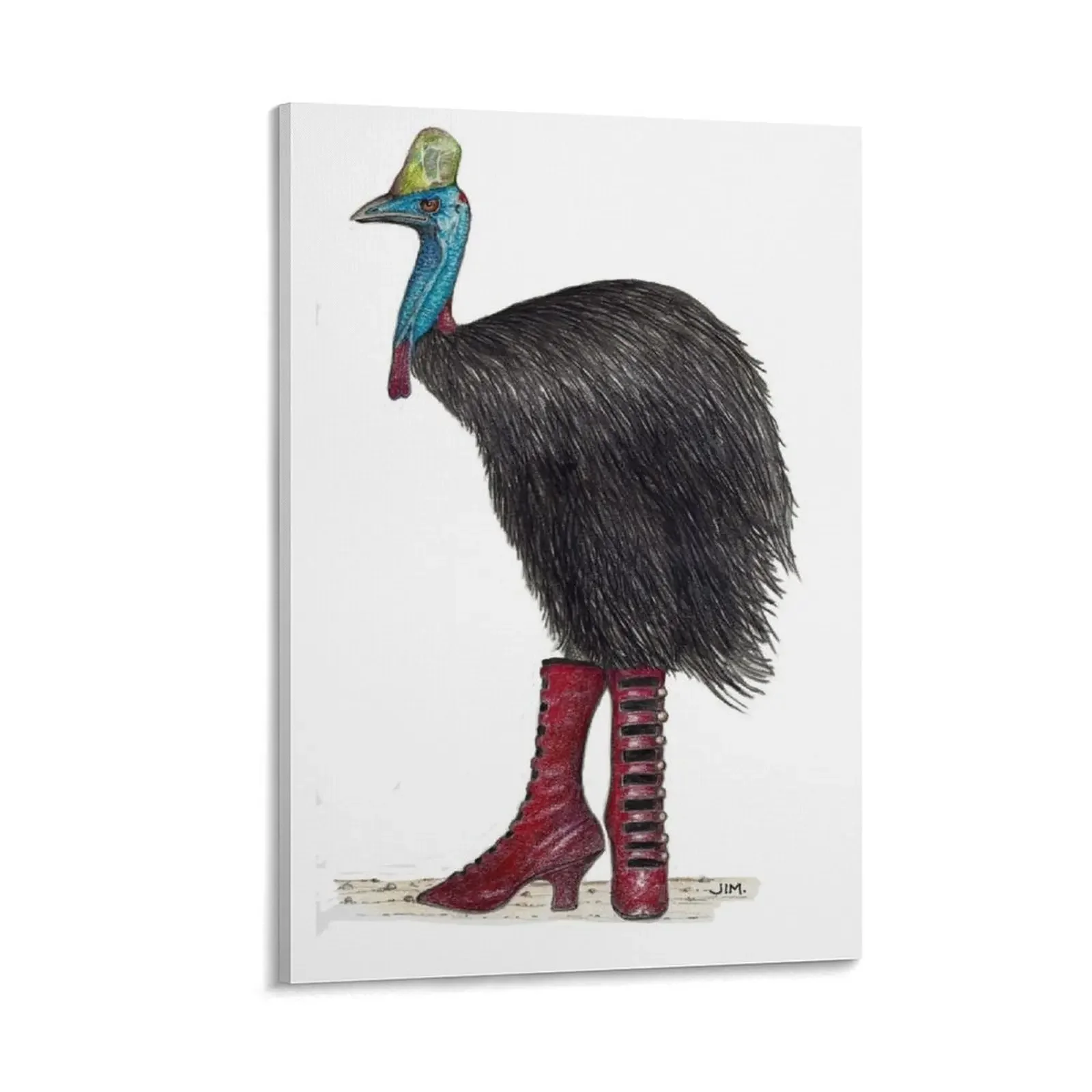 Cassowary in Victorian boots Canvas Painting decoration aesthetic home decor anime
Cassowary in Victorian boots Canvas Painting decoration aesthetic home decor anime
