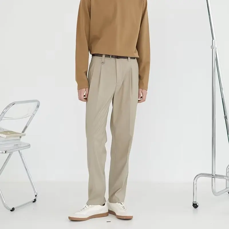 Senior Light Ripe Wind Simplicity Versatile Handsome Temperament Leisure Men's Business Cropped Pants Spring Autumn New 2024
Senior Light Ripe Wind Simplicity Versatile Handsome Temperament Leisure Men's Business Cropped Pants Spring Autumn New 2024