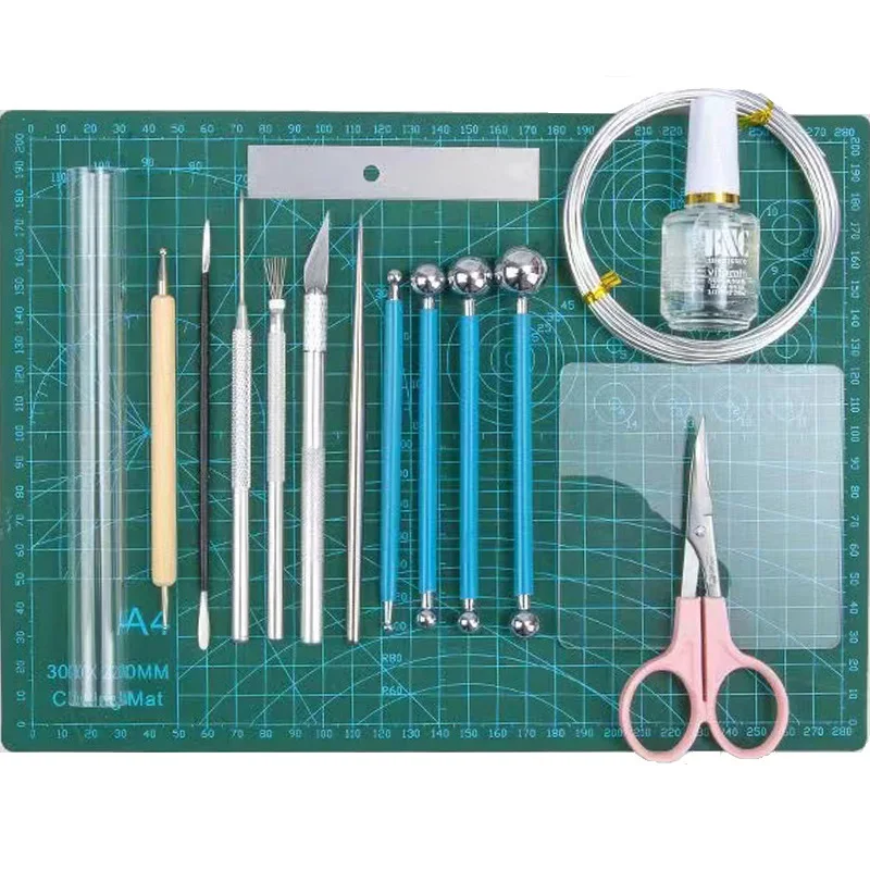 Soft Clay Ultra-light Clay Tools 7/15/20 Set Clay Sculpture Carving Knife Pill Stick Press Mud Board Handmade Diy Tools
Soft Clay Ultra-light Clay Tools 7/15/20 Set Clay Sculpture Carving Knife Pill Stick Press Mud Board Handmade Diy Tools