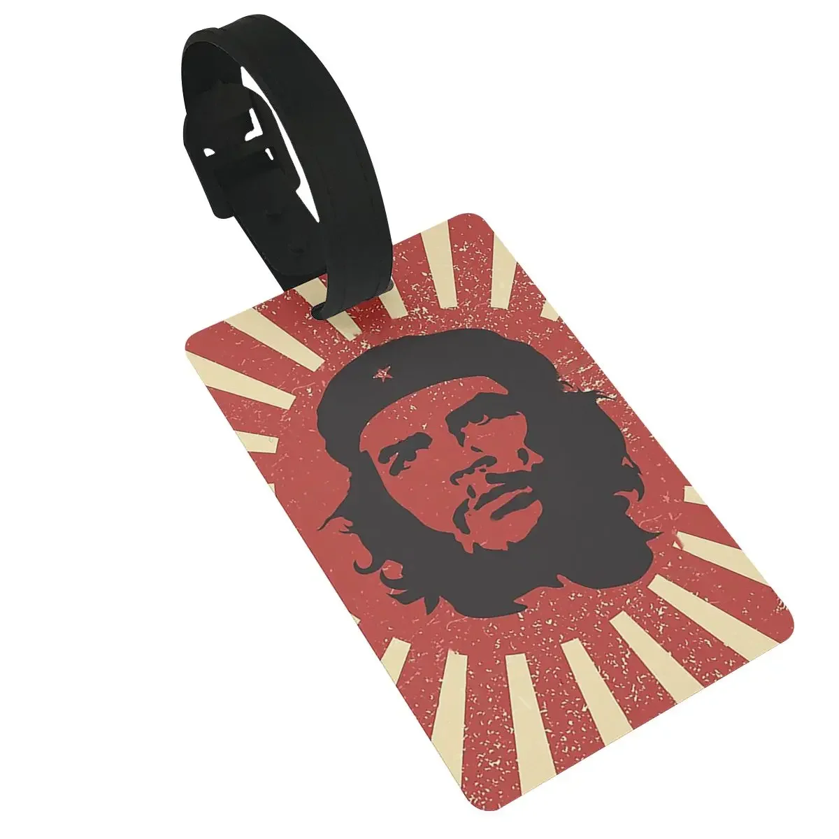 Che Guevara Luggage Tags Suitcase Accessories Travel PVC Cute Baggage Boarding Tag Portable Label Holder ID Name Address
Che Guevara Luggage Tags Suitcase Accessories Travel PVC Cute Baggage Boarding Tag Portable Label Holder ID Name Address