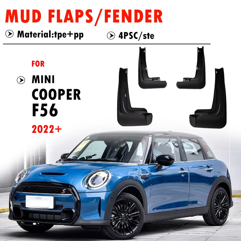 4PCS FOR MINI COOPER F56 Mudguard Fender Mud Flaps Guards Splash Mudflaps Car Accessories 2022 2023 2024 2025 2026
4PCS FOR MINI COOPER F56 Mudguard Fender Mud Flaps Guards Splash Mudflaps Car Accessories 2022 2023 2024 2025 2026