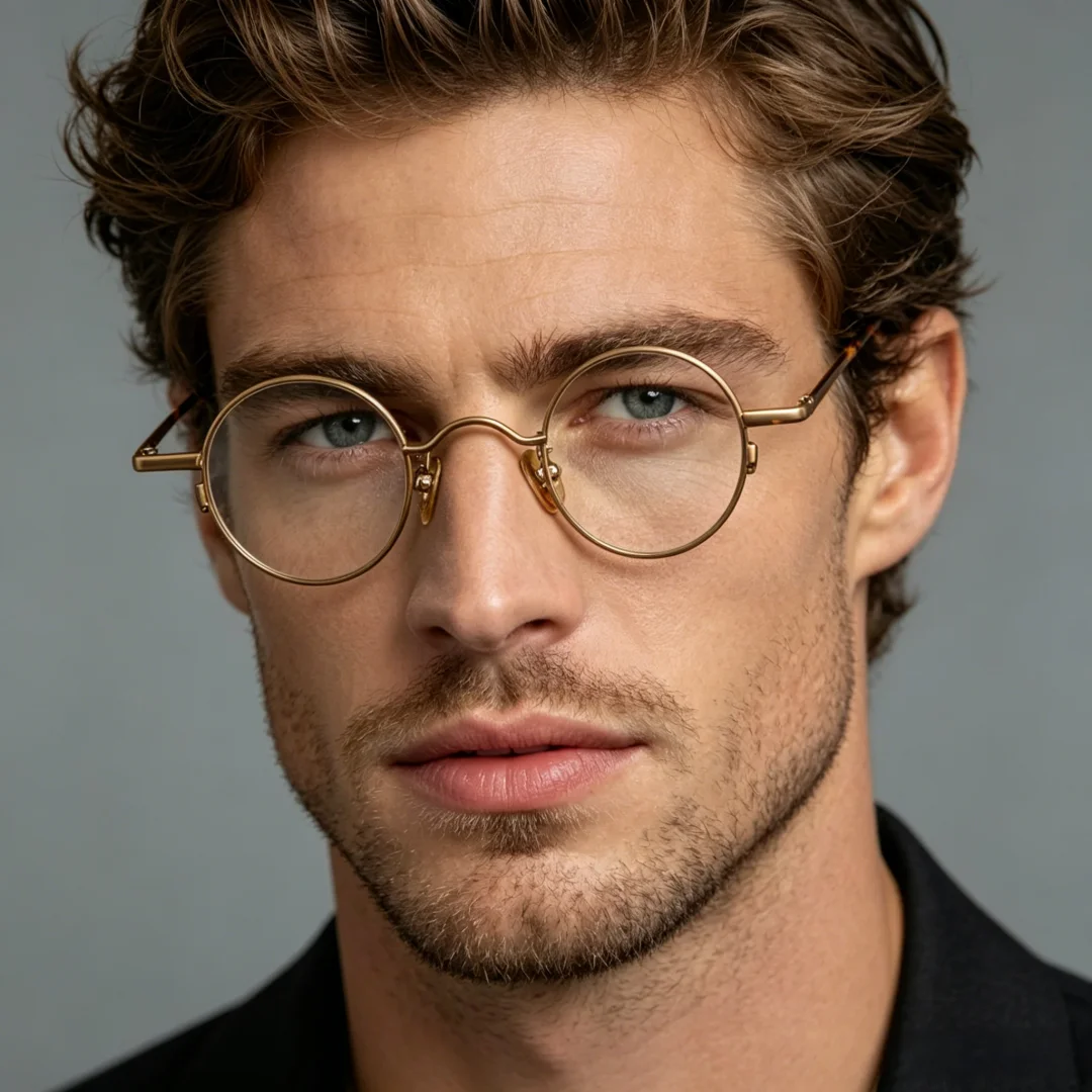 BETSION Vintage Retro Eyeglasses Frame Small 35mm Round Titanium Alloy Optical Glasses Frame Prescription Lenses Men Women
BETSION Vintage Retro Eyeglasses Frame Small 35mm Round Titanium Alloy Optical Glasses Frame Prescription Lenses Men Women