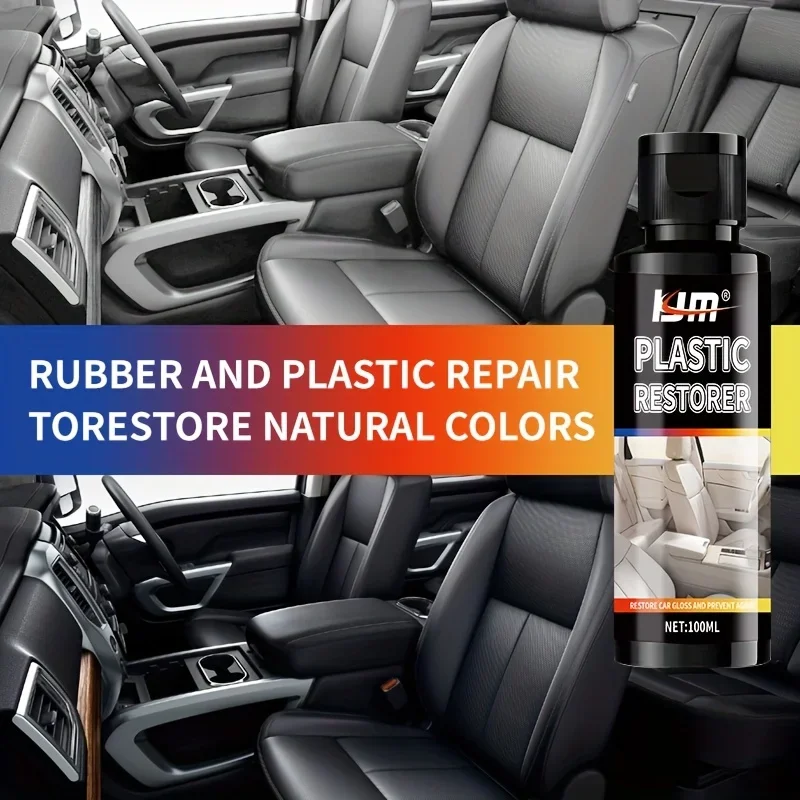 Automotive Plastic & Rubber Restorer - Car Interior and Exterior Brightener, Bumper & Engine Cabin Refurbishment Paste
Automotive Plastic & Rubber Restorer - Car Interior and Exterior Brightener, Bumper & Engine Cabin Refurbishment Paste