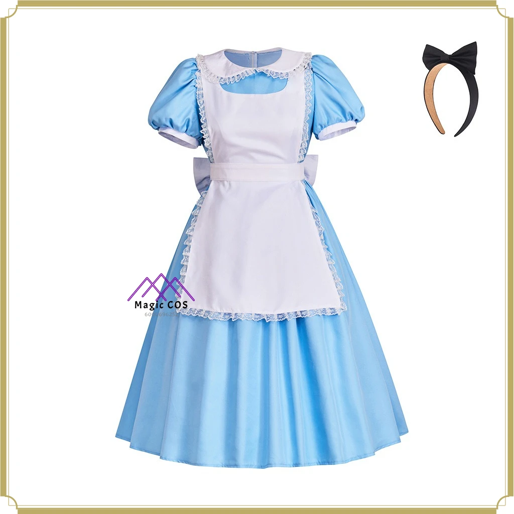 Hot Movie Classic Cosplay Anime Outfit - High Quality Full Set Women's Blue White Maid Costume Cosplay Halloween Party Suit
Hot Movie Classic Cosplay Anime Outfit - High Quality Full Set Women's Blue White Maid Costume Cosplay Halloween Party Suit