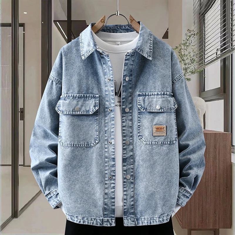 2026 Spring New Men'S High-Quality Fashion Trend Comfortable Breathable Denim Shirt Jacket Men'S Loose Casual Versatile Jacket
2026 Spring New Men'S High-Quality Fashion Trend Comfortable Breathable Denim Shirt Jacket Men'S Loose Casual Versatile Jacket