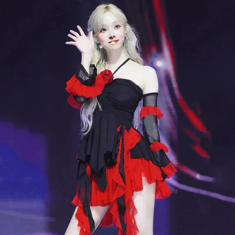 Fashion Group Singer Kpop Outfits Women Jazz Dance Costumes Bar Ds Dj Stage Performance Clothing Festival Rave Wear DWY9923
Fashion Group Singer Kpop Outfits Women Jazz Dance Costumes Bar Ds Dj Stage Performance Clothing Festival Rave Wear DWY9923