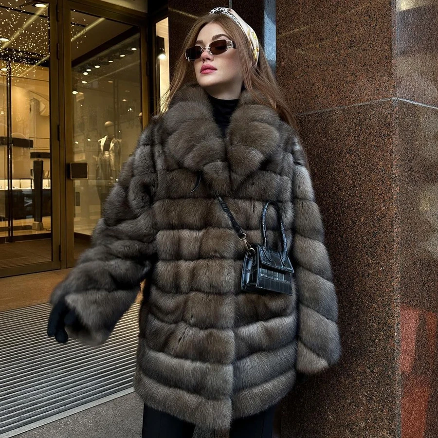 Winter Jackets Real Fox Fur Coats 2024 Women's Fashion Trend Natural Fox Fur Jacket Ladies Tops New Arrival Fur Coat
Winter Jackets Real Fox Fur Coats 2024 Women's Fashion Trend Natural Fox Fur Jacket Ladies Tops New Arrival Fur Coat
