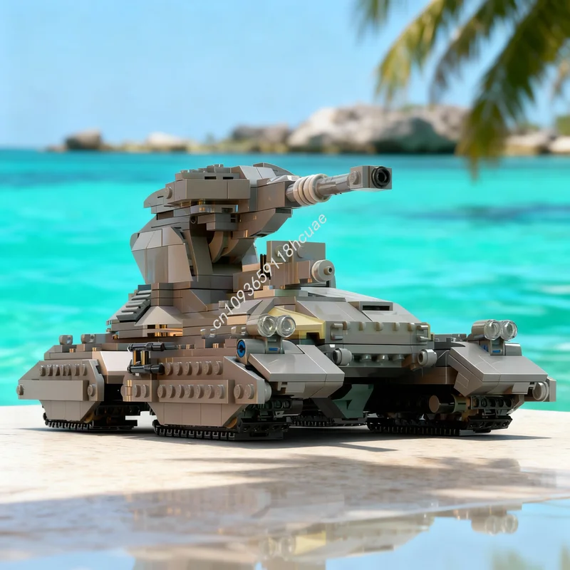 870 деталей MOC: Конструктор «Главный боевой танк Скорпион» (модель из серии «Хало»), развивающая игрушка, идея для подарка на Рождество, для детей
870 деталей MOC: Конструктор «Главный боевой танк Скорпион» (модель из серии «Хало»), развивающая игрушка, идея для подарка на Рождество, для детей