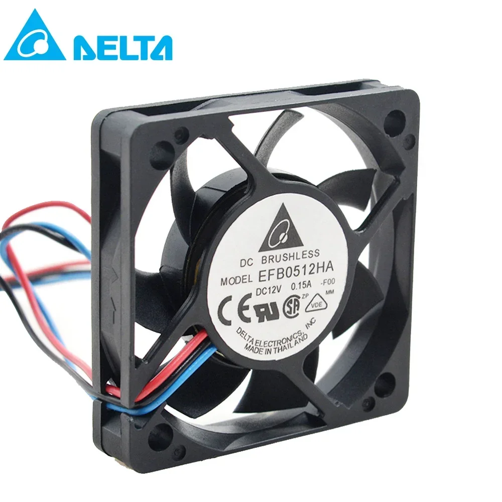 For Delta 5010 50MM 50x50x10MM Fan EFB0512HA For Cooler Master Two Ball Bearing Cooling fan DC12V 0.15A with 3pin 2pin
For Delta 5010 50MM 50x50x10MM Fan EFB0512HA For Cooler Master Two Ball Bearing Cooling fan DC12V 0.15A with 3pin 2pin