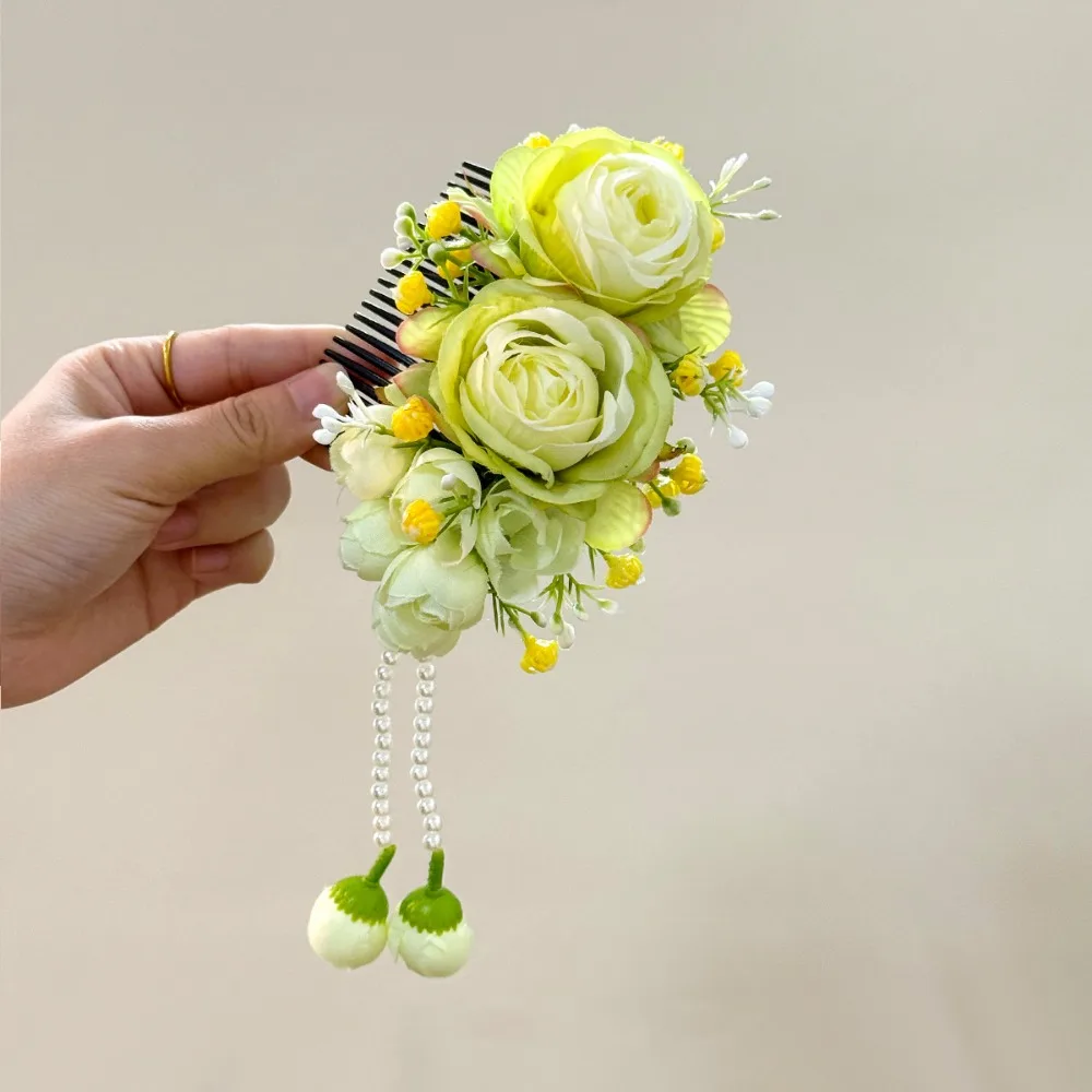 Sweet Flower Hair Comb Tassel Bohemian Thai Hair Accessories Hair Clip Pearl Wedding Bride Accessories Water Splashing Festival
Sweet Flower Hair Comb Tassel Bohemian Thai Hair Accessories Hair Clip Pearl Wedding Bride Accessories Water Splashing Festival