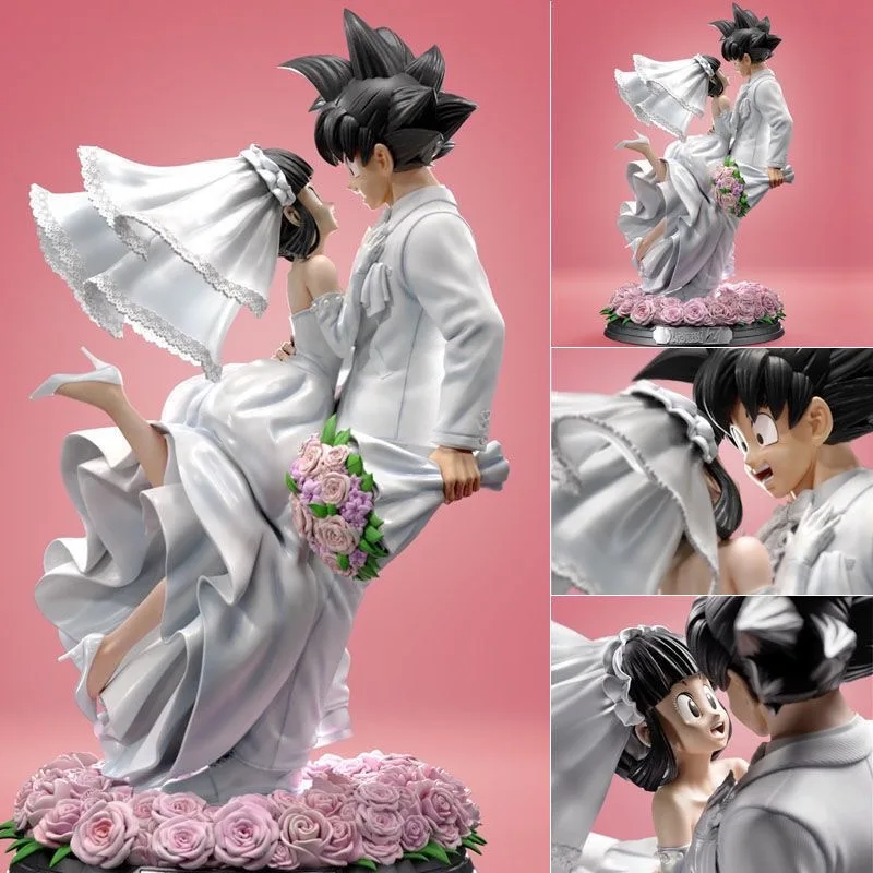 【In Stock】 Dragon Ball GK Goku and Chi Chi Wedding Version 31cm PVC Model Toy Desktop Decoration Couple Wedding Gift
【In Stock】 Dragon Ball GK Goku and Chi Chi Wedding Version 31cm PVC Model Toy Desktop Decoration Couple Wedding Gift
