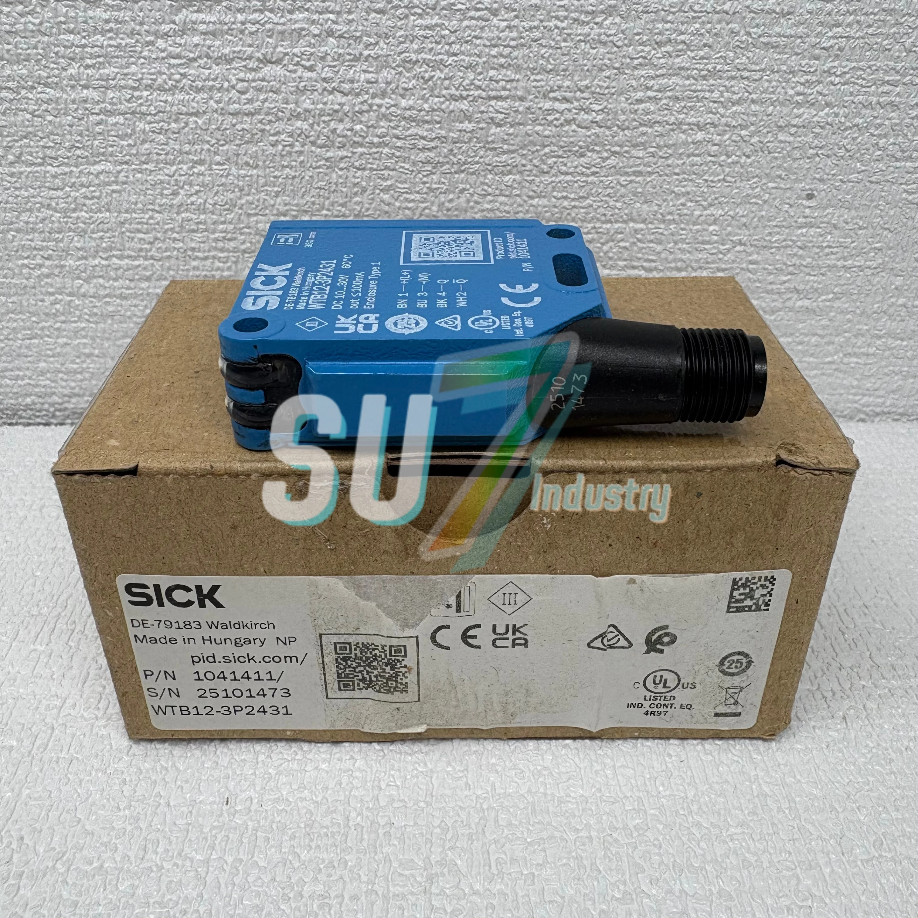 Фотоэлектрический датчик 100% WTB12-3P2431 1041411
Фотоэлектрический датчик 100% WTB12-3P2431 1041411