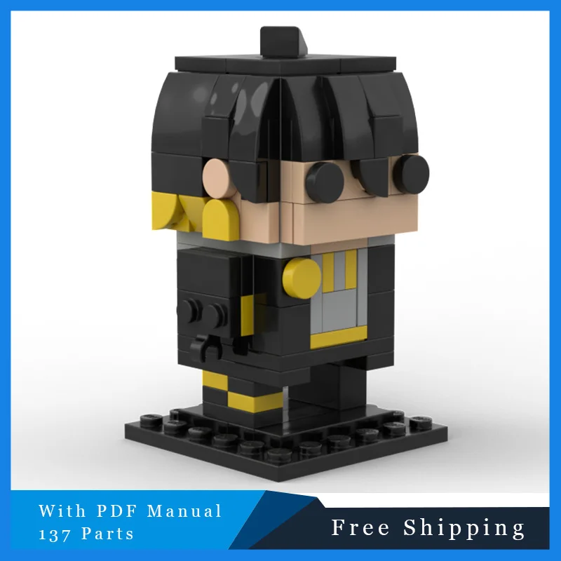 137, детали MOC, строительный блок, знаменитые киноигры, модель Brickheadz, образовательный набор игрушек «сделай сам», для мальчиков и девочек, идеальные праздничные подарки
137, детали MOC, строительный блок, знаменитые киноигры, модель Brickheadz, образовательный набор игрушек «сделай сам», для мальчиков и девочек, идеальные праздничные подарки