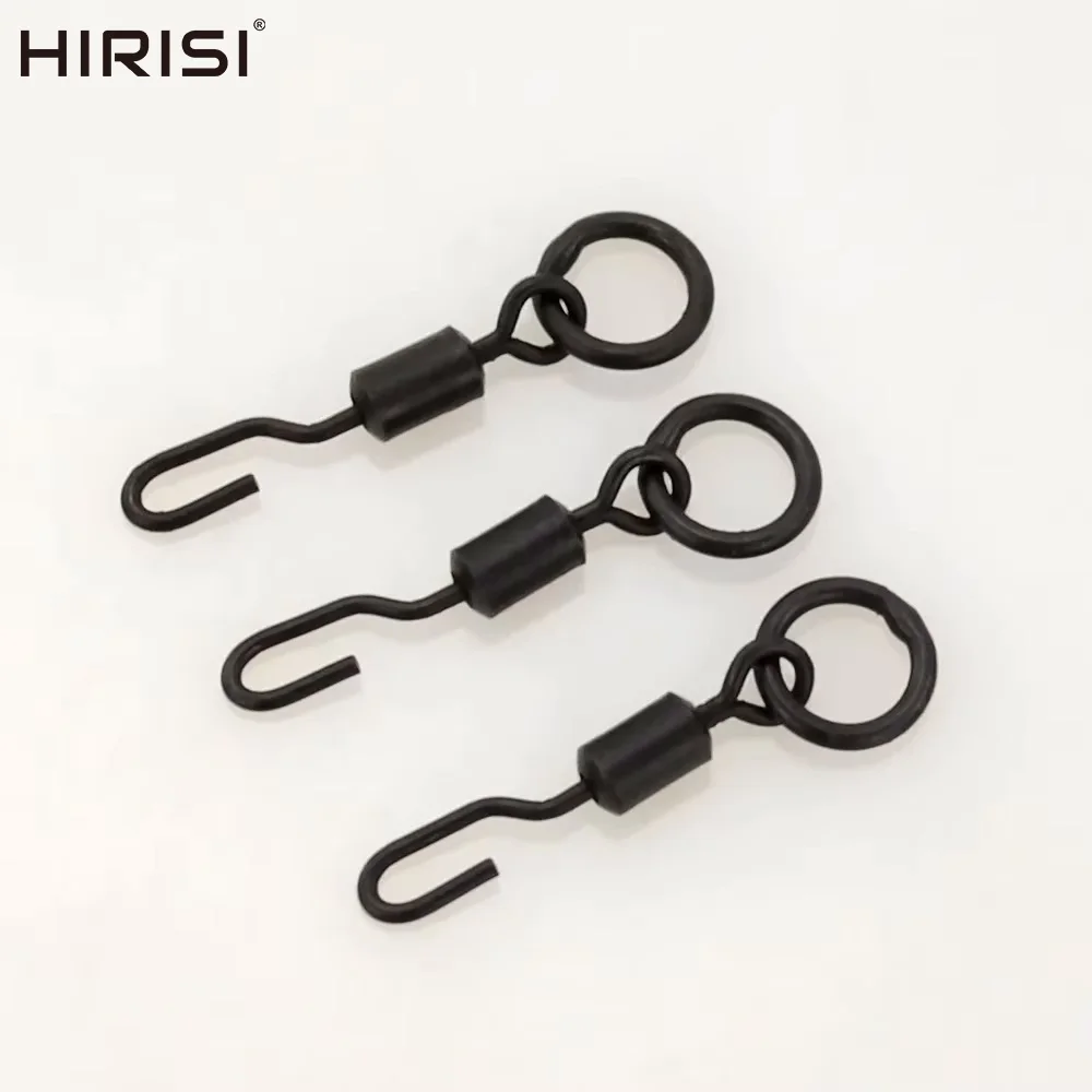 Hirisi 20pcs Carp Fishing Swivels Snaps with Solid Ring Quick Change Fishing Hook Swivels Accessories AE008
Hirisi 20pcs Carp Fishing Swivels Snaps with Solid Ring Quick Change Fishing Hook Swivels Accessories AE008