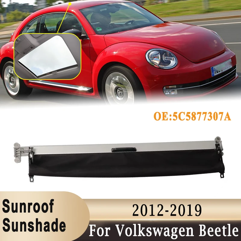 Car Sunroof Sunshade Assembly Panoramic Electric Curtain Sun Visor Blind Cover Roller for Volkswagen Beetle 2012-2019 5C5877307A
Car Sunroof Sunshade Assembly Panoramic Electric Curtain Sun Visor Blind Cover Roller for Volkswagen Beetle 2012-2019 5C5877307A