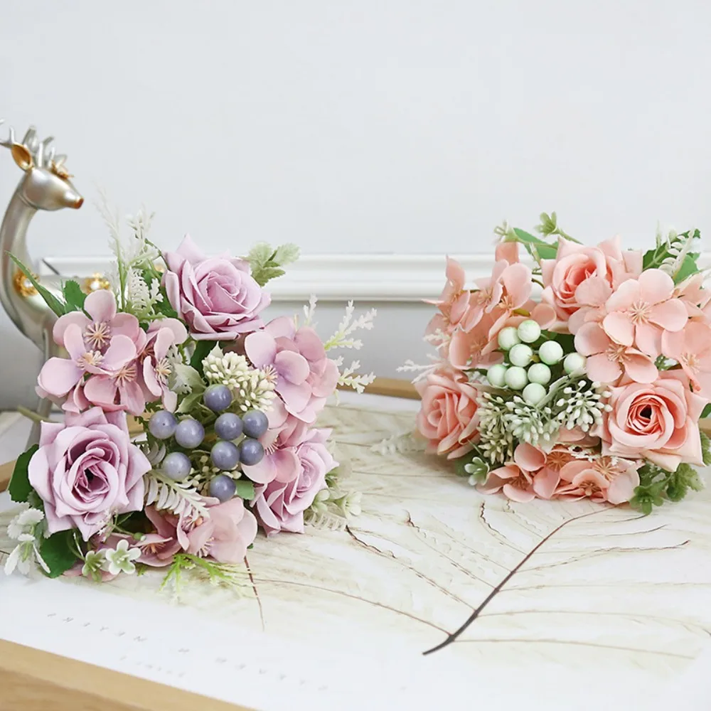 1pc Artifical Flowers Silk Rose Flower Head Boquets for Home Table Decoration Wedding Party Brides Handheld
1pc Artifical Flowers Silk Rose Flower Head Boquets for Home Table Decoration Wedding Party Brides Handheld