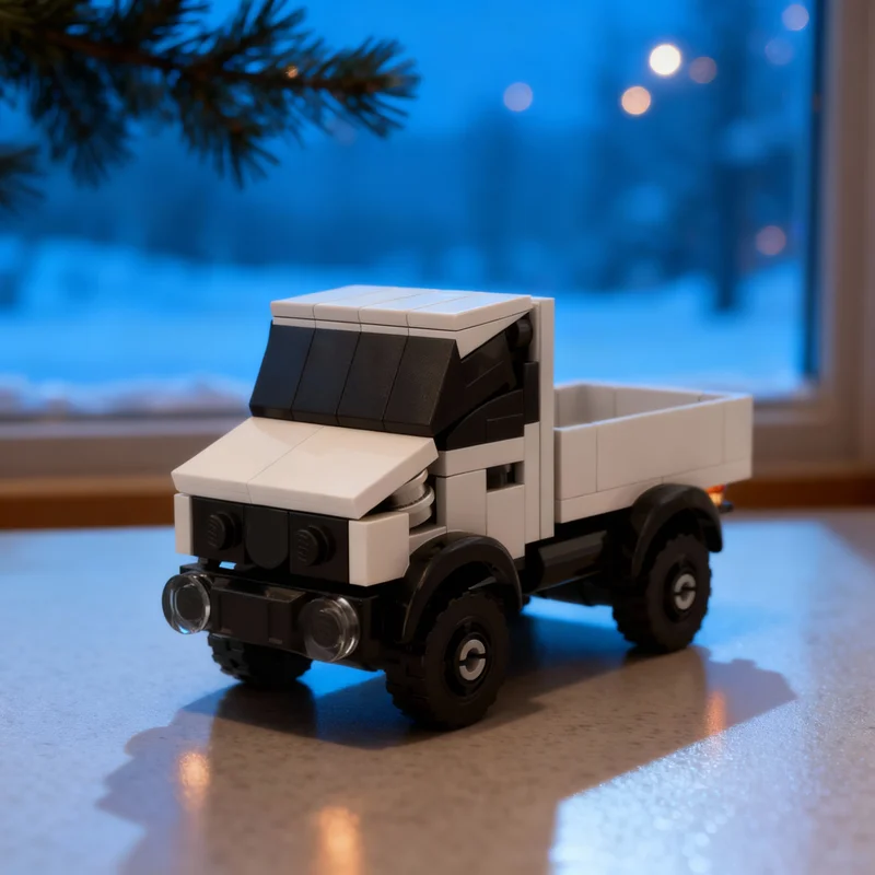 110pcs MOC Mercedesesed Benz Unimog Inspired Racers Model Building Blocks Architecture Christmas Gift DIY Creative Toy Idea
110pcs MOC Mercedesesed Benz Unimog Inspired Racers Model Building Blocks Architecture Christmas Gift DIY Creative Toy Idea