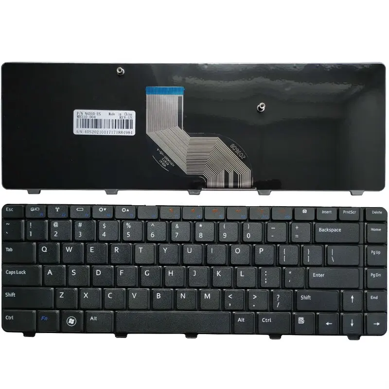 Новинка, США для Dell Inspiron N4010 N4020 M4010R N4030 N5020 N5030 M5030, английская/американская клавиатура для ноутбука, черная
Новинка, США для Dell Inspiron N4010 N4020 M4010R N4030 N5020 N5030 M5030, английская/американская клавиатура для ноутбука, черная