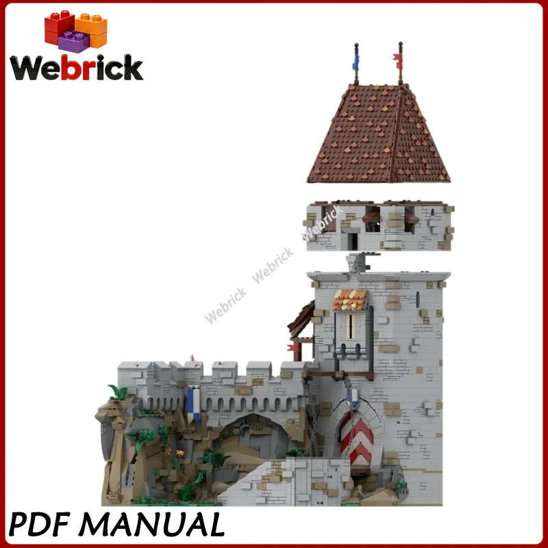Gothic Castle Hohenreuth MOC Bricks, Medieval Fortress Building Set, Ancient European Castle Model for Collection & Gifting
Gothic Castle Hohenreuth MOC Bricks, Medieval Fortress Building Set, Ancient European Castle Model for Collection & Gifting