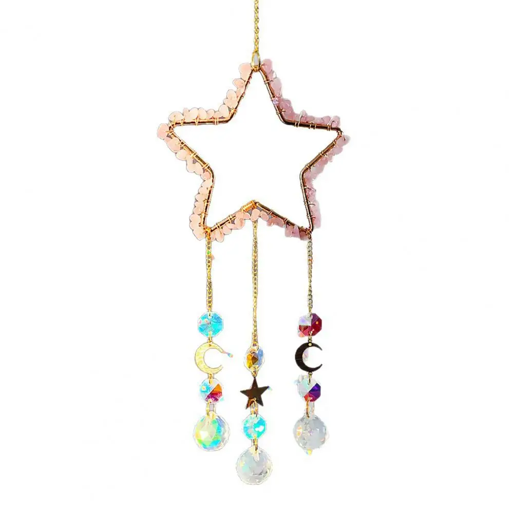 Crystals Suncatcher, Decorative Wind Chimes for Windows, Healing Crystal Wind Chimes Decor for Home, Gift for Christmas Birthday
Crystals Suncatcher, Decorative Wind Chimes for Windows, Healing Crystal Wind Chimes Decor for Home, Gift for Christmas Birthday