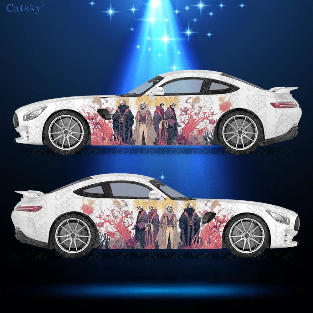 Cloak Skeleton Group Car Side Sticker Decoration, PVC Waterproof Scratch Resistant Decal, Car Protection, Auto Accessories Gift
Cloak Skeleton Group Car Side Sticker Decoration, PVC Waterproof Scratch Resistant Decal, Car Protection, Auto Accessories Gift