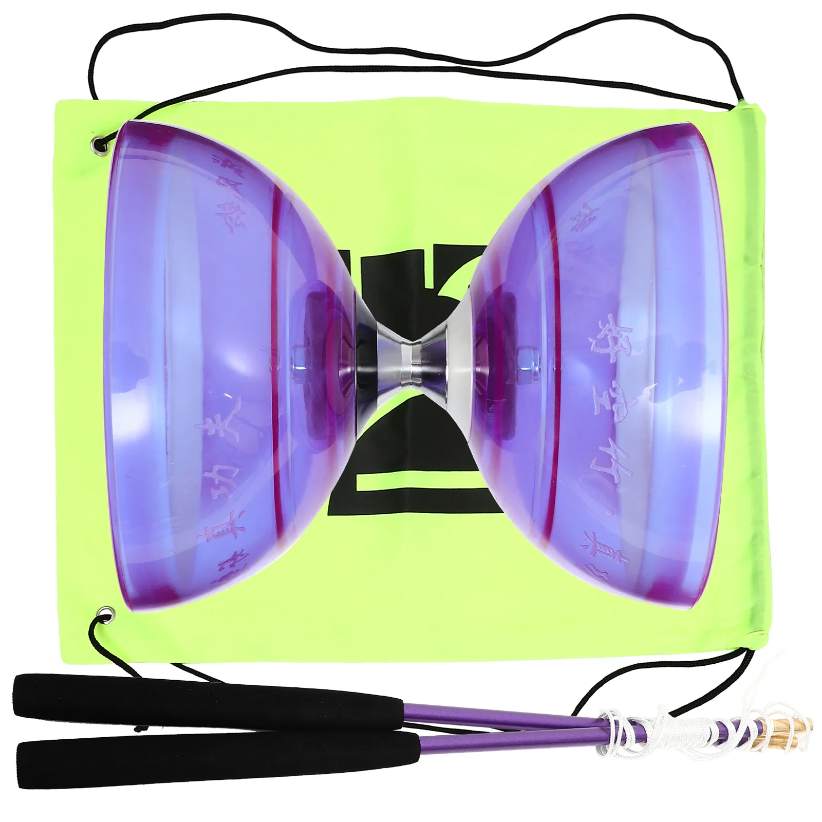 Diabolo Fitness Equipment Classic Kids Plaything Double-end Toy Professional Yoyo Set Juggling Tpu Bearing Child Toddler
Diabolo Fitness Equipment Classic Kids Plaything Double-end Toy Professional Yoyo Set Juggling Tpu Bearing Child Toddler