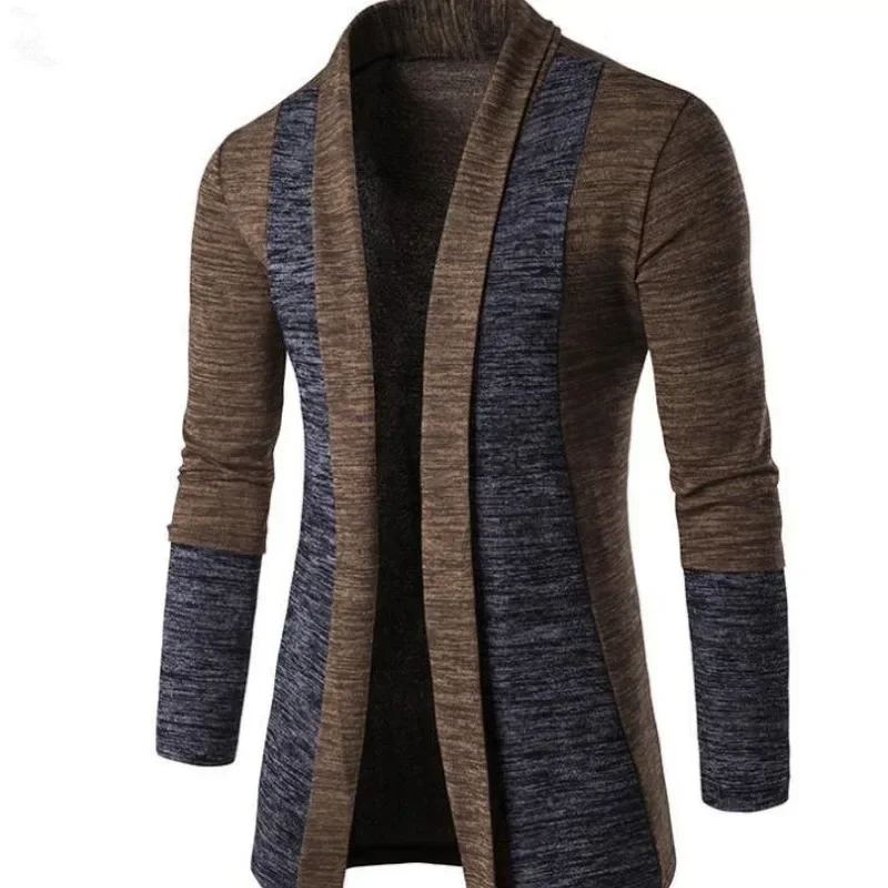 2023 New Men's Sweater Men's Open Front Spliced Contrast Knitted Sweater Korean Edition Sweater Versatile Cardigan
2023 New Men's Sweater Men's Open Front Spliced Contrast Knitted Sweater Korean Edition Sweater Versatile Cardigan
