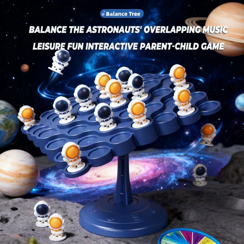 Montessori Astronaut Balance Tree Board Game Toy Fun Family Parent-Child Interactive Educational Games Toys for Kids Party Gifts
Montessori Astronaut Balance Tree Board Game Toy Fun Family Parent-Child Interactive Educational Games Toys for Kids Party Gifts