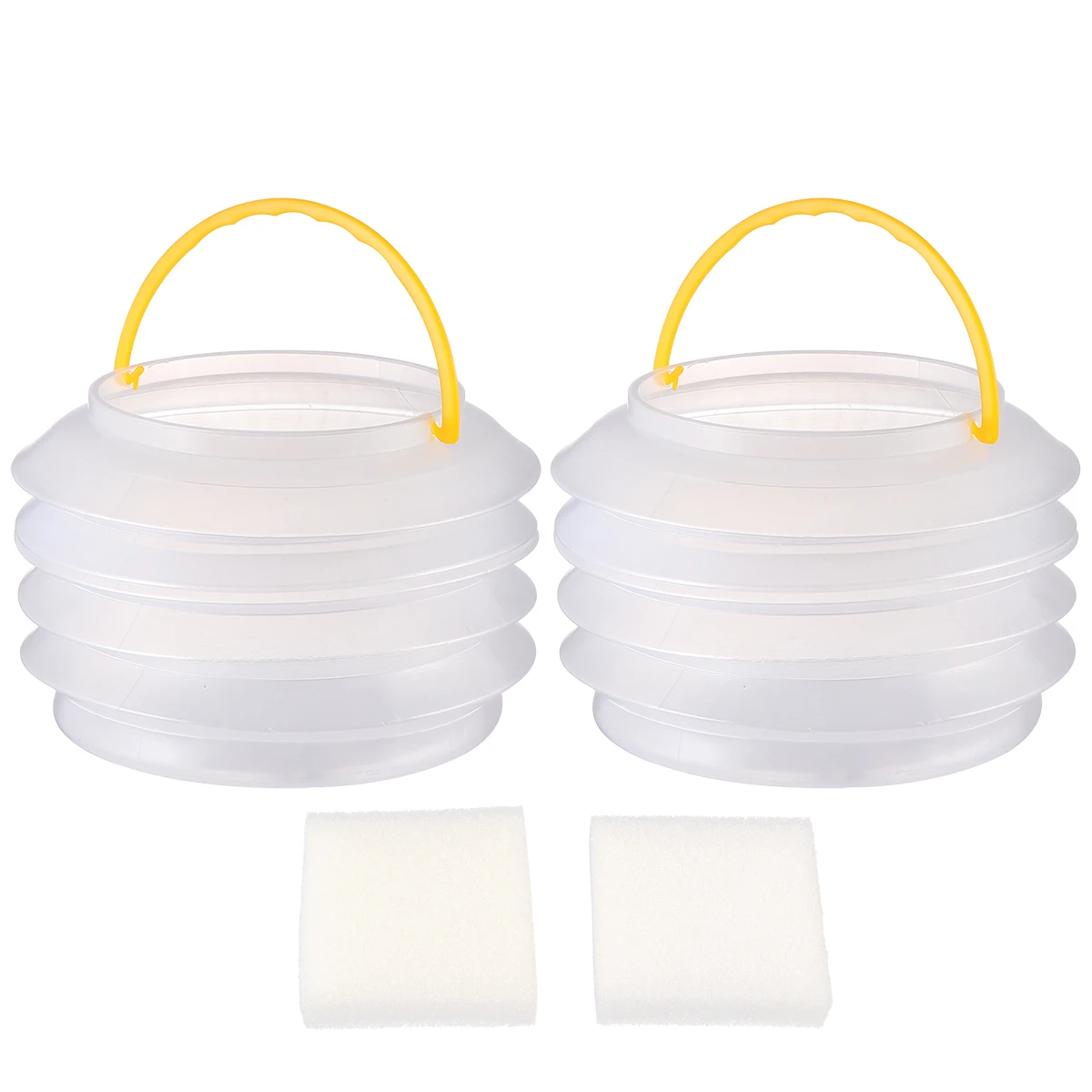 2Pcs Stretchable Bucket Folding Tub Lightweight Portable Water Container for Fishing Shrimp Rescue Bath Kids Pail Outdoor Gift 
2Pcs Stretchable Bucket Folding Tub Lightweight Portable Water Container for Fishing Shrimp Rescue Bath Kids Pail Outdoor Gift
