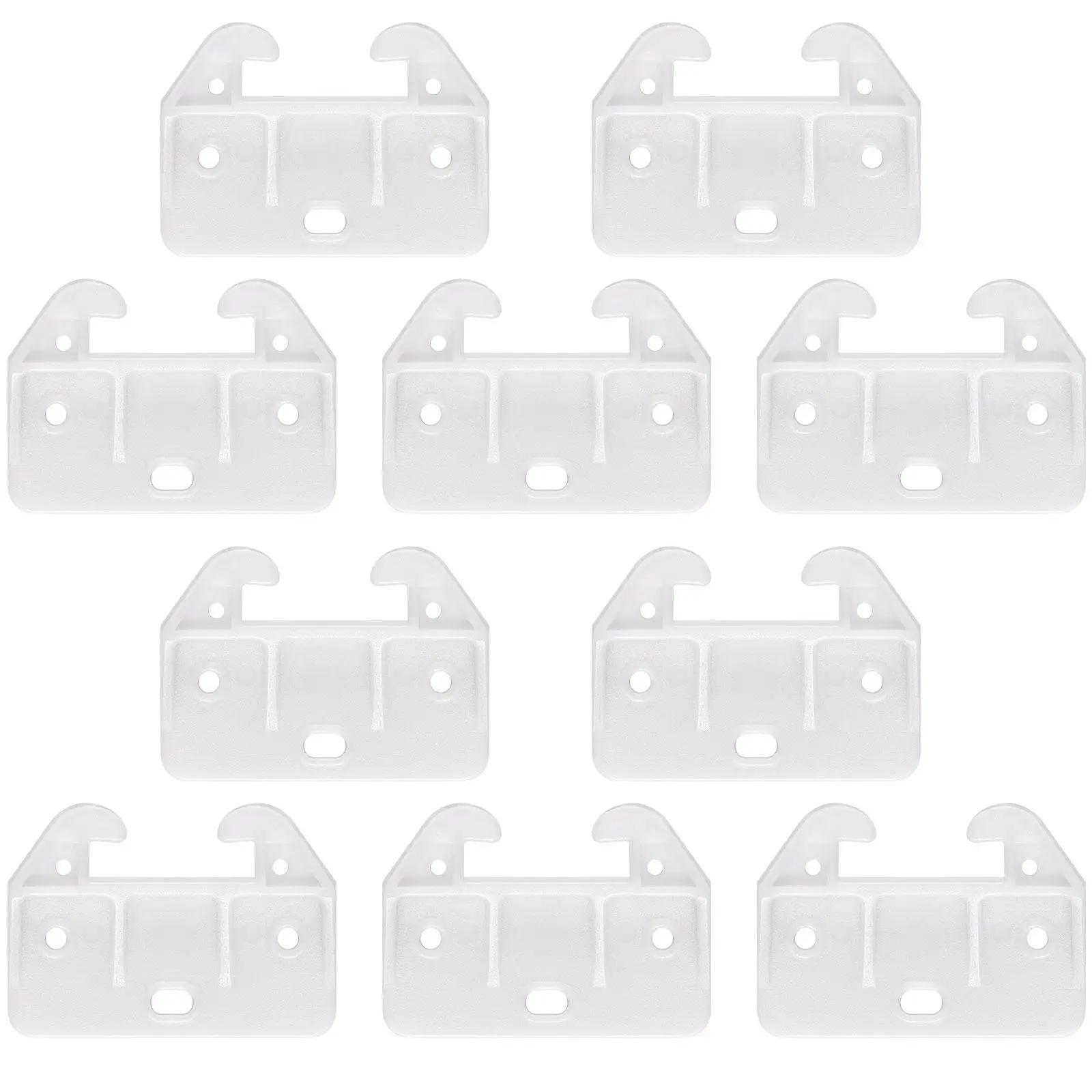 10 Pcs Drawer Rail Guides Replacement Drawer Guides Dresser Track Hooks Wardrobe Brackets Closet Furniture Hardware
10 Pcs Drawer Rail Guides Replacement Drawer Guides Dresser Track Hooks Wardrobe Brackets Closet Furniture Hardware
