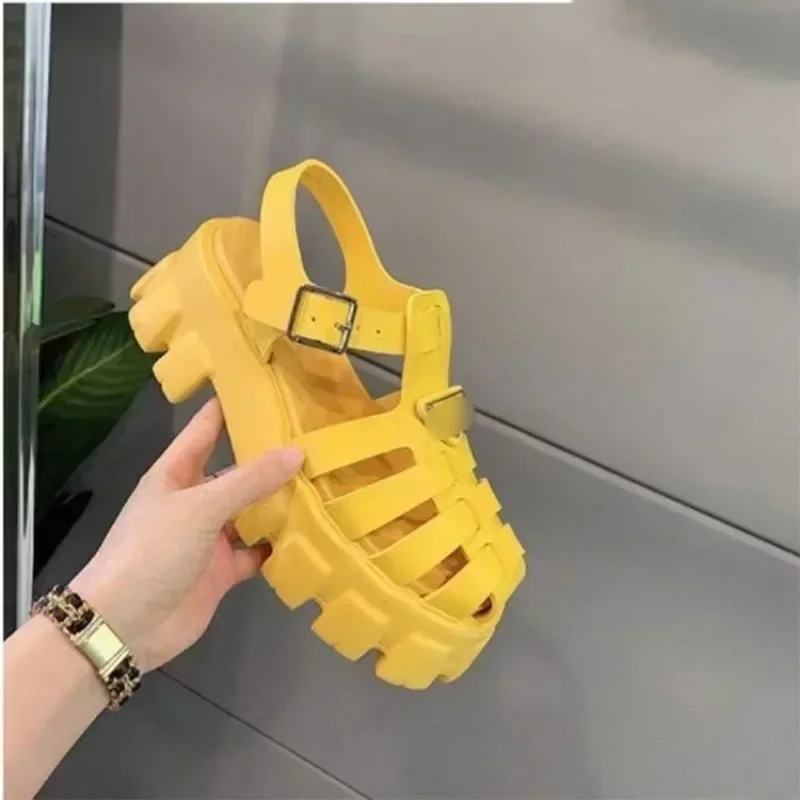 2025Women Summer New PU Leather Simple Solid Color Non-slip Thick-soled Sandals Daily Leisure Outdoor Vacation Women Roman Shoes
2025Women Summer New PU Leather Simple Solid Color Non-slip Thick-soled Sandals Daily Leisure Outdoor Vacation Women Roman Shoes