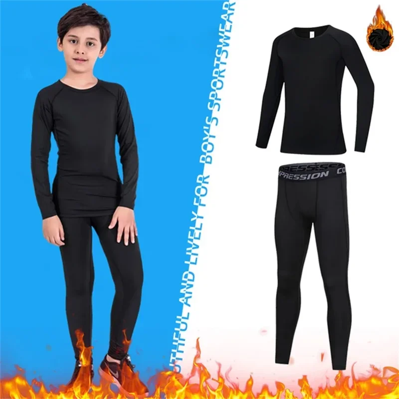 Kids Compression Fitness Tracksuit Youth Warm Sports Clothes Tight Pants Tops Underwear for Boys Running Basketball Sportswear
Kids Compression Fitness Tracksuit Youth Warm Sports Clothes Tight Pants Tops Underwear for Boys Running Basketball Sportswear