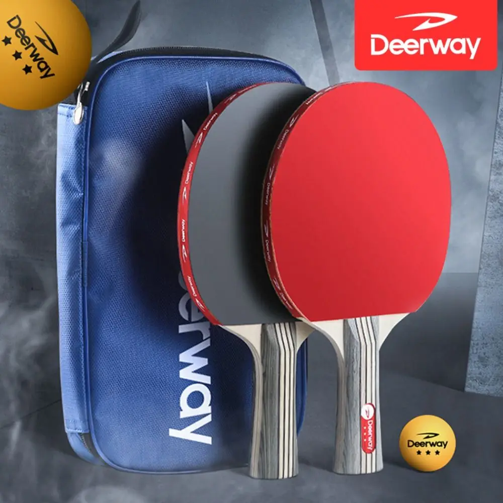 High Quality Basswood Wood Ping Pong Paddle Major Comfort Handle Table Tennis Bat Durable Nanotechnology Ping Pong Supplies
High Quality Basswood Wood Ping Pong Paddle Major Comfort Handle Table Tennis Bat Durable Nanotechnology Ping Pong Supplies