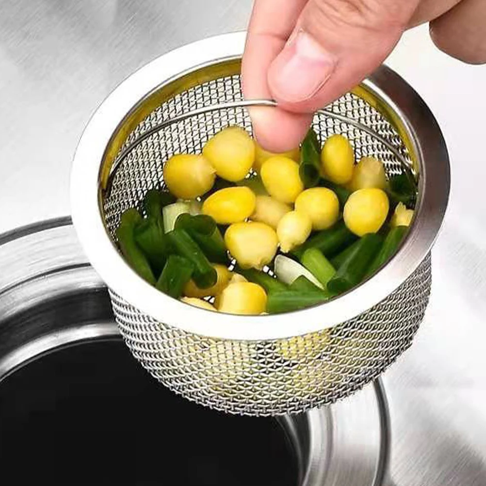 Набор из 10 фильтров-сеток для кухонной раковины из нержавеющей стали, уловитель пищевых отходов и волос
Набор из 10 фильтров-сеток для кухонной раковины из нержавеющей стали, уловитель пищевых отходов и волос