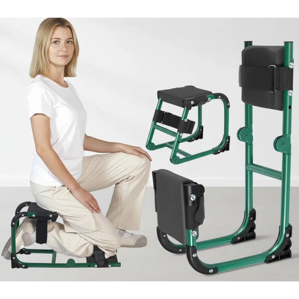 Foldable Garden Kneeler Seat, Ergonomic 2-in-1 Stool with Soft Pad, Gardening Gifts for Women Men Seniors
Foldable Garden Kneeler Seat, Ergonomic 2-in-1 Stool with Soft Pad, Gardening Gifts for Women Men Seniors