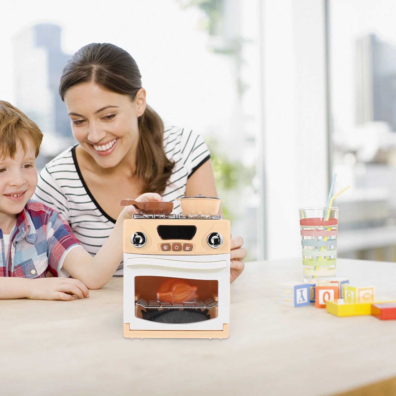 Creative Plastic for Kids Play Kitchen Simulated Furniture Pretend Playhouse Accessories Mini Oven Light
Creative Plastic for Kids Play Kitchen Simulated Furniture Pretend Playhouse Accessories Mini Oven Light