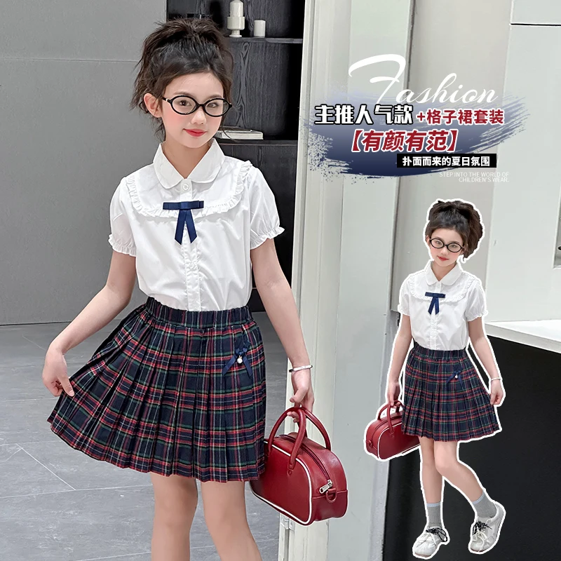 Girl Clothes Set Size 4-14Y Kid Dresses Set Child 2-Pieces Of Shirt Top+Skirt Bottom JK Uniform Set Toddler Girl DailyDress Suit
Girl Clothes Set Size 4-14Y Kid Dresses Set Child 2-Pieces Of Shirt Top+Skirt Bottom JK Uniform Set Toddler Girl DailyDress Suit
