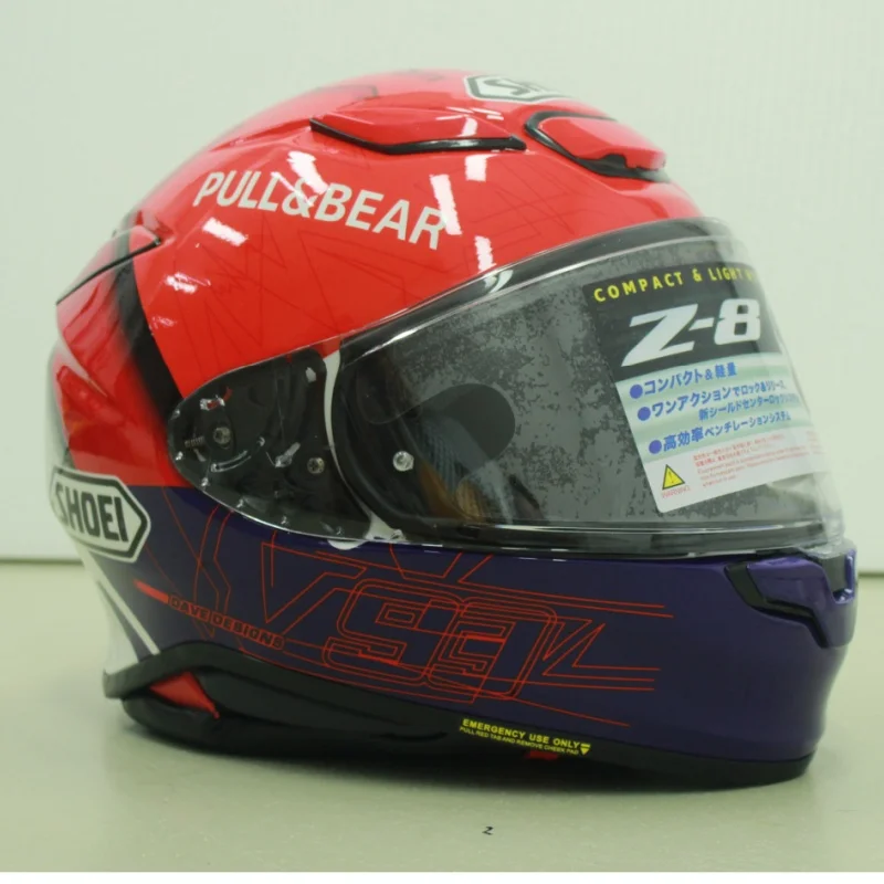 SHOEI Z8 RF-1400 NXR 2 PROLOGUE IDEOGRAPH-TC-6 Full Face Helmet,For Road Motorcycle and Racing Protection Helmet,Capacete
SHOEI Z8 RF-1400 NXR 2 PROLOGUE IDEOGRAPH-TC-6 Full Face Helmet,For Road Motorcycle and Racing Protection Helmet,Capacete
