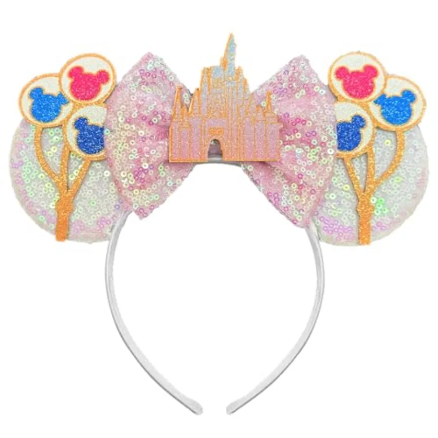Cat Ears Headband - Pink Castle Ear Hair Band for Theme Park Parties, Cosplay Costume Accessories for Women Adults pink white
Cat Ears Headband - Pink Castle Ear Hair Band for Theme Park Parties, Cosplay Costume Accessories for Women Adults pink white