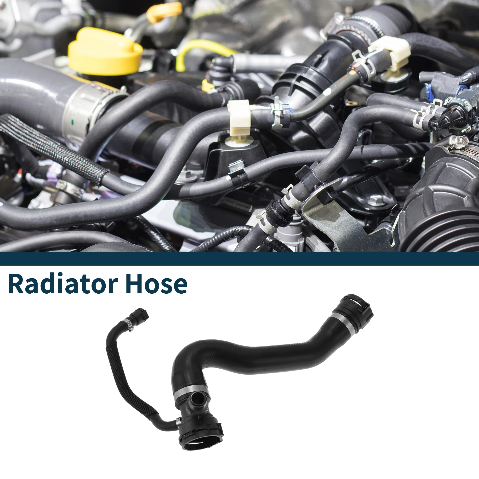 UXCELL Radiator Hose Heater Hose Radiator Outlet Hose Pipe for BMW 7 Series 09-10 No.17127800099 Rubber Coolant Pipe Black 1 Pc
UXCELL Radiator Hose Heater Hose Radiator Outlet Hose Pipe for BMW 7 Series 09-10 No.17127800099 Rubber Coolant Pipe Black 1 Pc