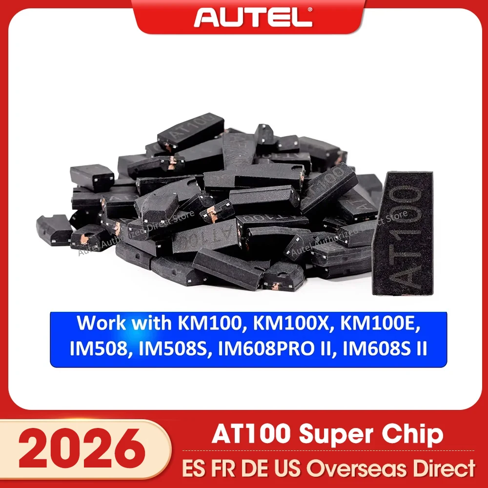 10/20/50pcs Autel AT100 Super Transponder Chip Compatible with KM100 IM508 IM608PRO IM508S IM608S II Autel key programming tools
10/20/50pcs Autel AT100 Super Transponder Chip Compatible with KM100 IM508 IM608PRO IM508S IM608S II Autel key programming tools