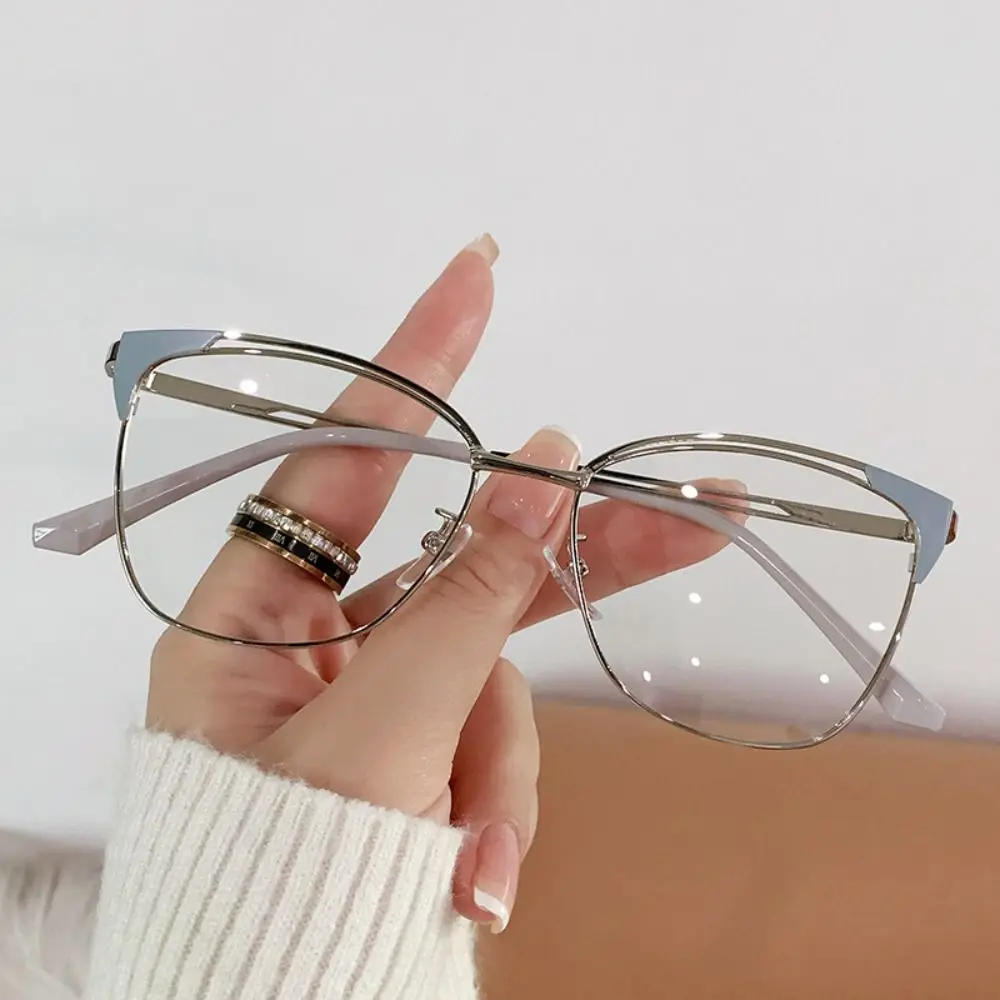 Big Frame Lightweight Anti Blue-lay Eyewear Alloy Costume Accessory Cat Eye Glasses Decorative HD Women Plain Glasses Gift
Big Frame Lightweight Anti Blue-lay Eyewear Alloy Costume Accessory Cat Eye Glasses Decorative HD Women Plain Glasses Gift