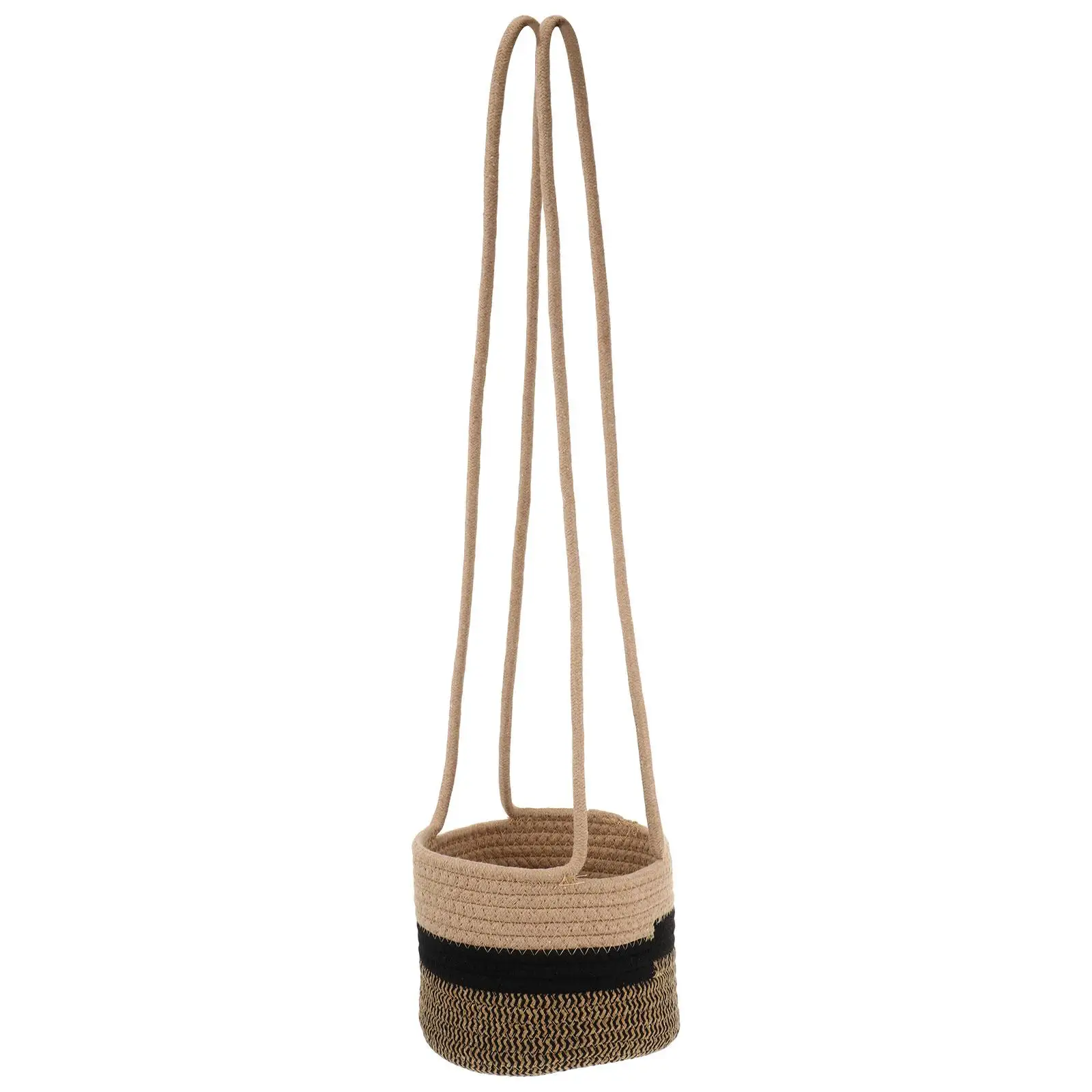 Rattan Hanging Indoor Plant Hanger Pot Planter Durable Cotton Rope Hanging Planter Woven Home Storage Container
Rattan Hanging Indoor Plant Hanger Pot Planter Durable Cotton Rope Hanging Planter Woven Home Storage Container