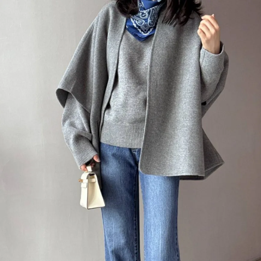 Women's V-Ne Svel Woolen Jaet Loose Fit Autumn Winter New Sle mat Ele Versatile Vest Top
Women's V-Ne Svel Woolen Jaet Loose Fit Autumn Winter New Sle mat Ele Versatile Vest Top