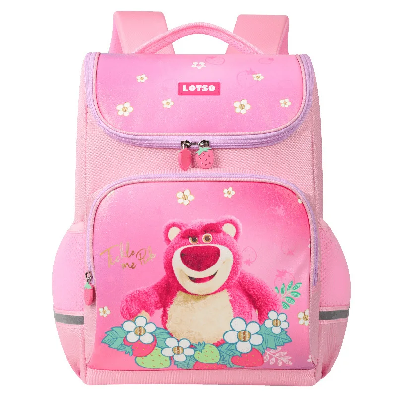 Disney Strawberry Bear Kids Backpack Ergonomic Lightweight Large Capacity School Bag for Girls Elementary Students
Disney Strawberry Bear Kids Backpack Ergonomic Lightweight Large Capacity School Bag for Girls Elementary Students