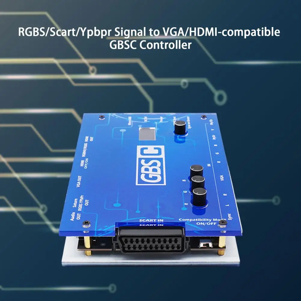 Easy to Carry GBS Control Support 1080P Widely Compatible RGBS Alternative Video Adapter Board Game Component
Easy to Carry GBS Control Support 1080P Widely Compatible RGBS Alternative Video Adapter Board Game Component