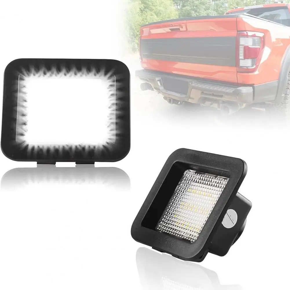 2Pcs LED License Plate Lights IP68 Waterproof Universal Simple Install License Plate Lights Tag Lamps For F150 Raptor 2015-2019
2Pcs LED License Plate Lights IP68 Waterproof Universal Simple Install License Plate Lights Tag Lamps For F150 Raptor 2015-2019