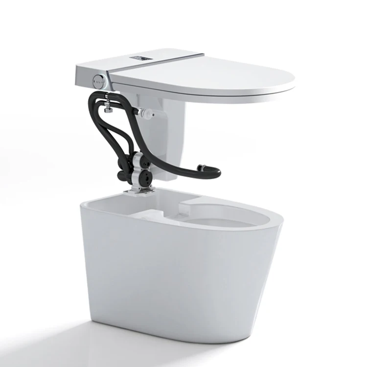 Wall Mounted Smart Toilet Automatic Flush Intelligent Ceramic WC Modern Bathroom Sanitary Ware
Wall Mounted Smart Toilet Automatic Flush Intelligent Ceramic WC Modern Bathroom Sanitary Ware