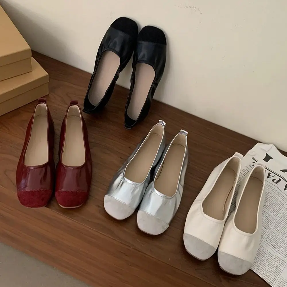 Bailamos New Women Flats Fashion Round Toe Bow-knot Slip On Ballerinas Shoes Soft Flat Ladies Casual Dress Ballet Shoes
Bailamos New Women Flats Fashion Round Toe Bow-knot Slip On Ballerinas Shoes Soft Flat Ladies Casual Dress Ballet Shoes