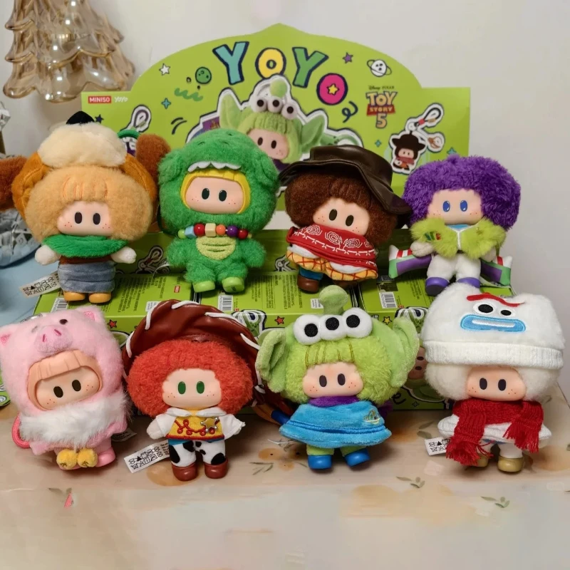 New YOYO Toy Story 5 Cute Companion Blind Box Plush Vinyl Doll Action Figures Buzz Lightyear Woody Aliens Anime Mystery Box Toys
New YOYO Toy Story 5 Cute Companion Blind Box Plush Vinyl Doll Action Figures Buzz Lightyear Woody Aliens Anime Mystery Box Toys